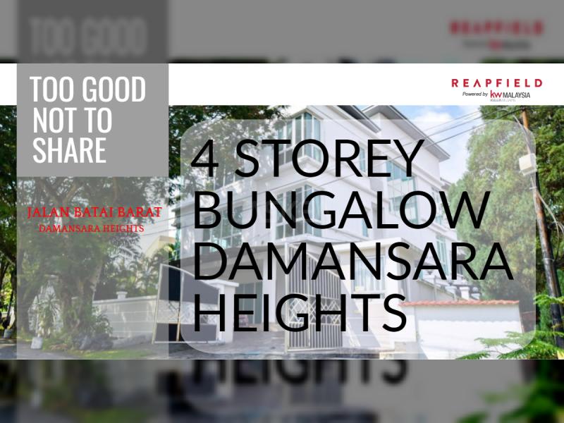 Luxurious 4-Storey Bungalow in Jalan Batai Barat, Bukit Damansara