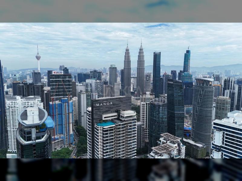 THE MANOR KLCC - GOLF COURSE VIEW - NEW BARE UNIT - HIGH FLOOR 3 BEDROOMS