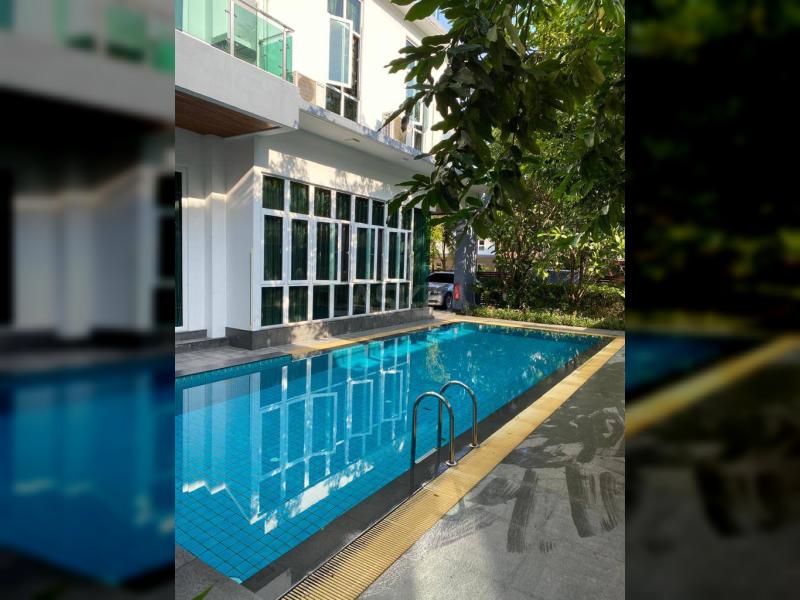 Tar villas Exclusive neighbourhood Ampang[Rooftop garden + KLCC view]